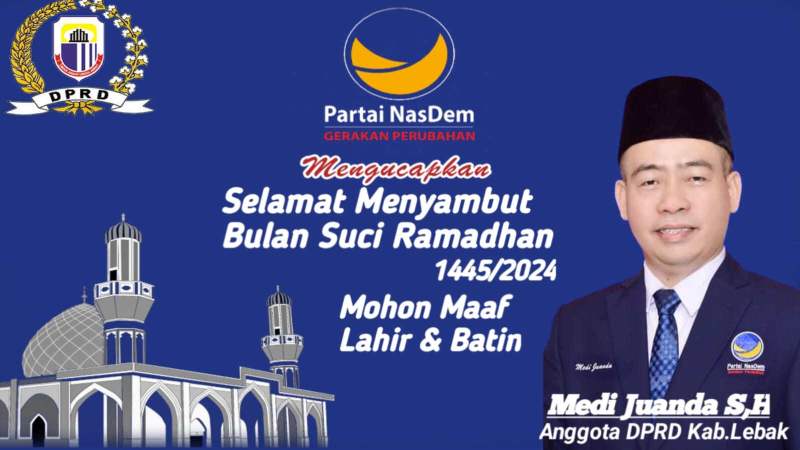 Caleg DPRD Dari Partai Nasdem Menggelar Tasyakuran, Sekaligus Menyambut Bulan Suci Ramadhan 1445 H – 2024
