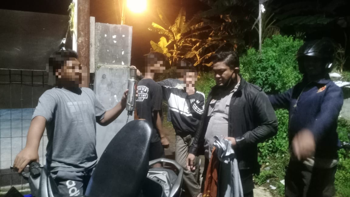 Polisi Sukabumi Amankan Pemuda yang Terlibat Tawuran di Palabuhanratu