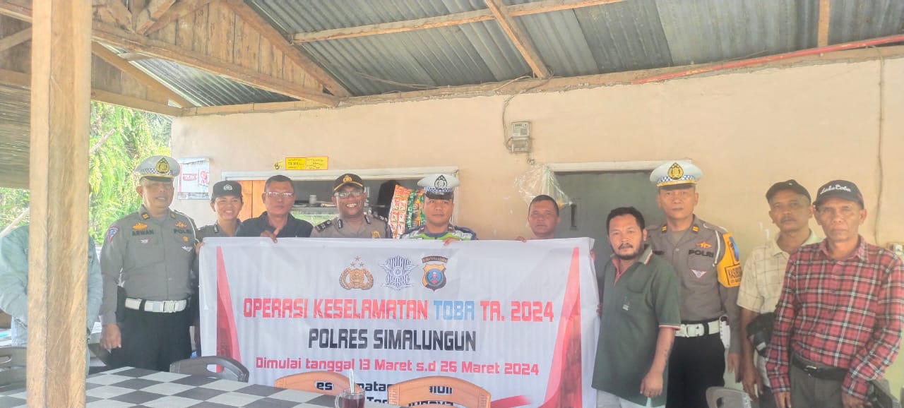 Polres Simalungun Luncurkan Ops Keselamatan Toba 2024 demi Keselamatan Berlalu Lintas