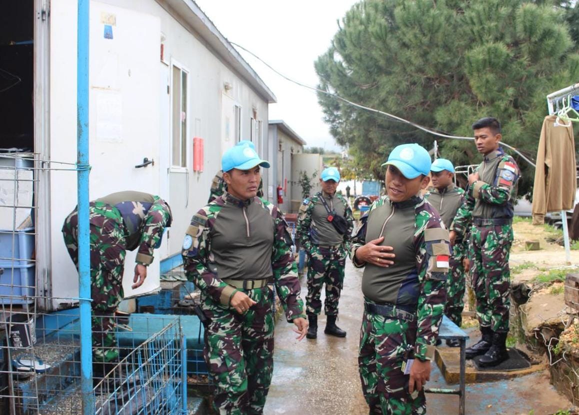 Safety First…Bro…!, Wadanstgas Yonmek TNI Konga XXIII-R/UNIFIL Cek Seluruh Korimek UNP 7-1 Lebanon Selatan
