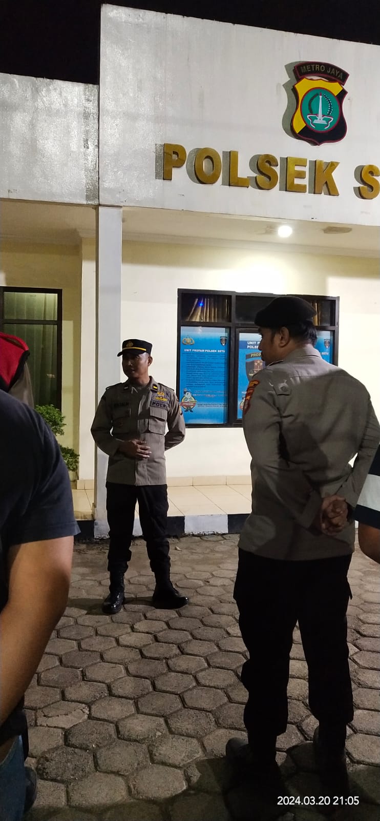 Personil Polsek Setu Gelar Apel Cipta Kondisi Di Bulan Ramadhan