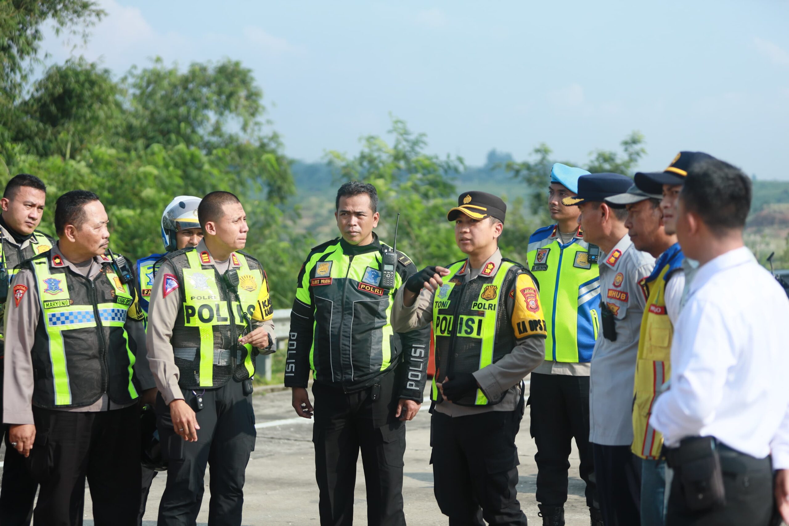 Kapolres Sukabumi Jamin Keselamatan Masyarakat Pada Arus Mudik Idhul Fitri 1445 H
