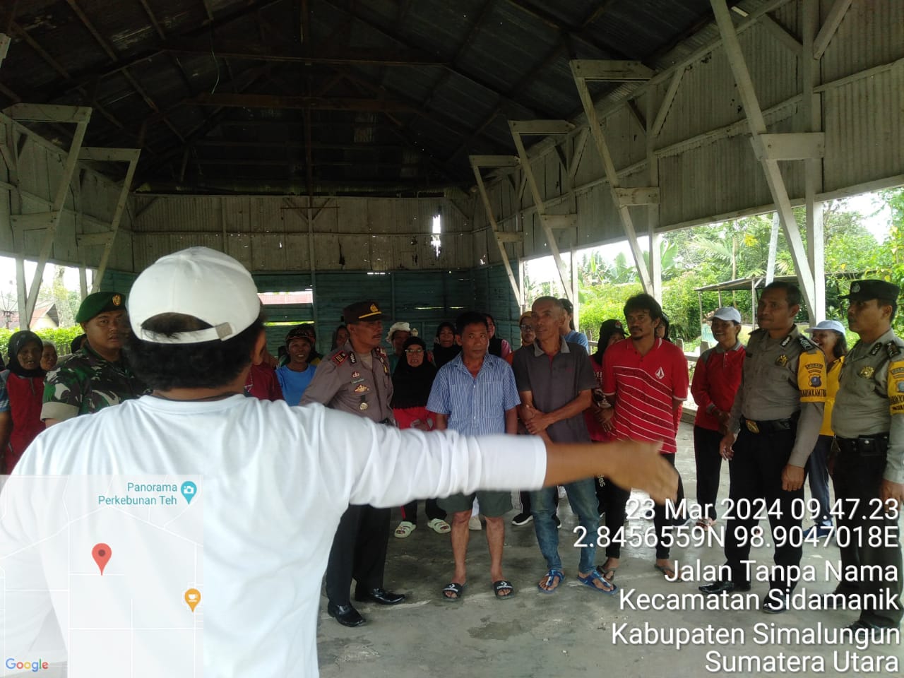 Polsek Sidamanik Intensifkan Patroli dan Sambang Dialogis Cegah Praktek Judi, Tingkatkan Keamanan Jelang Bulan Puasa