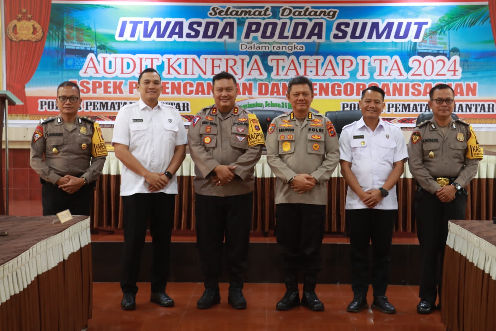 Polres Simalungun Aktif Berpartisipasi dalam Audit Kinerja Tahap II oleh ITWASDA POLDA SUMUT