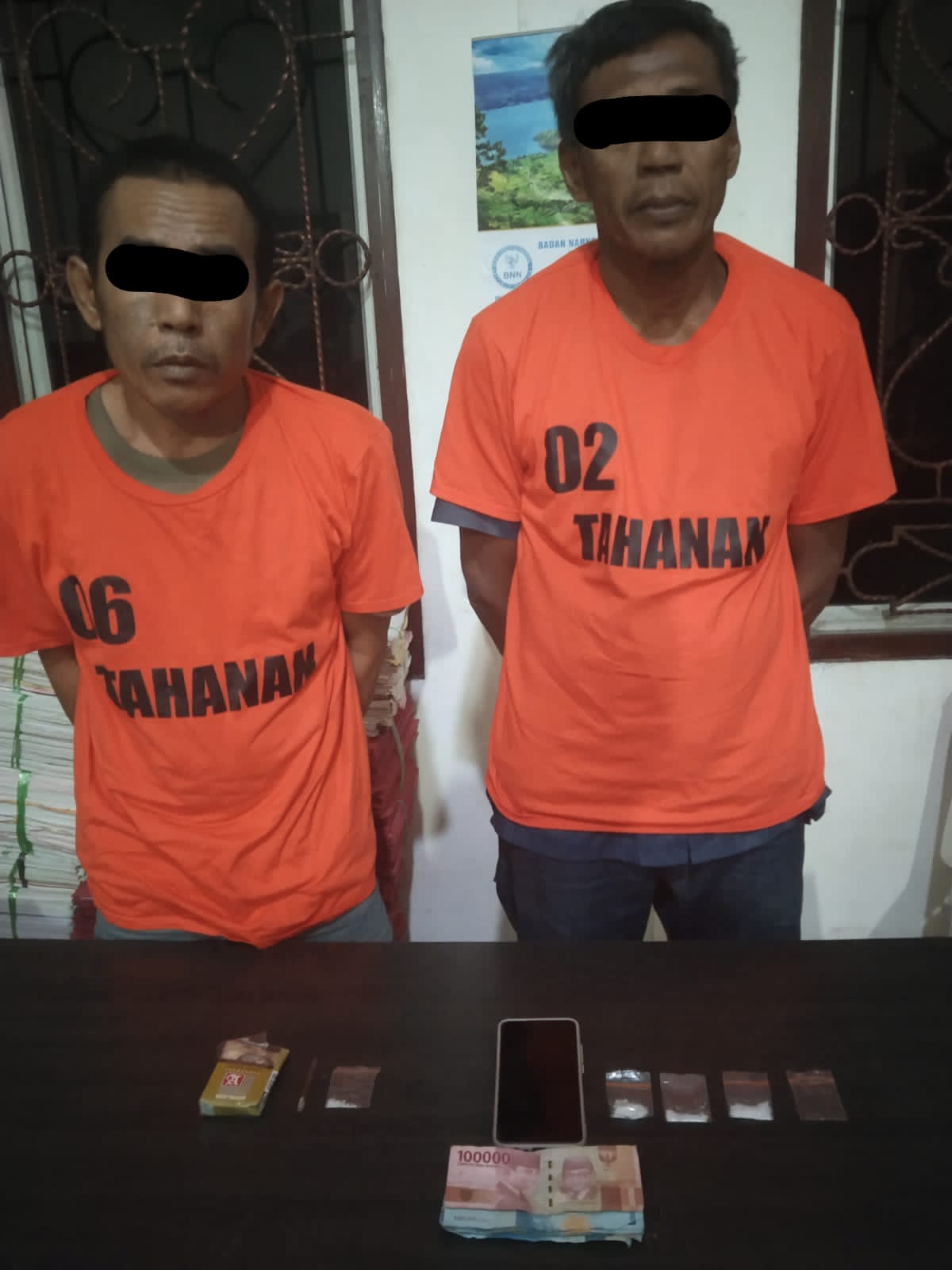 Dalam Kurun Waktu 1×24 Jam Polres Simalungun Mengamankan 6 Tersangka Kasus Narkoba dengan 17,69 Gram Sabu