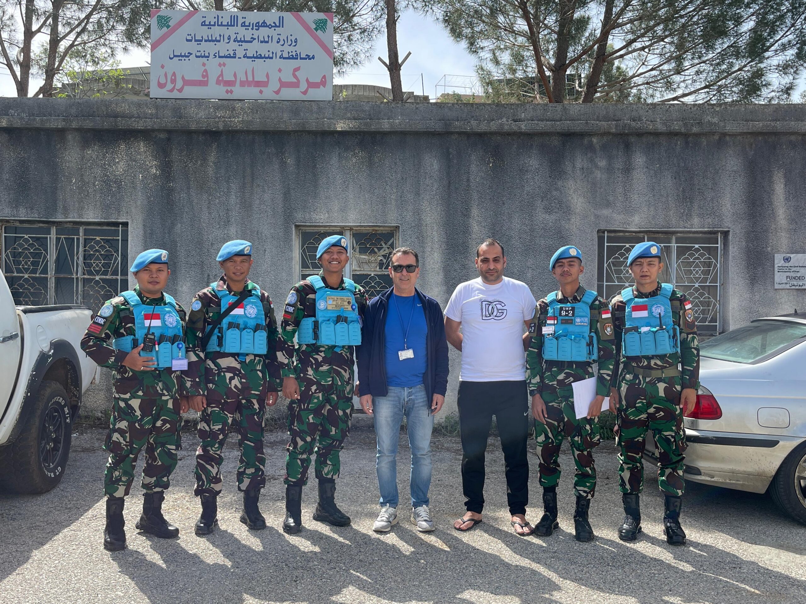 Charlie Company Sambangi Wilayah Binaannya di Frun