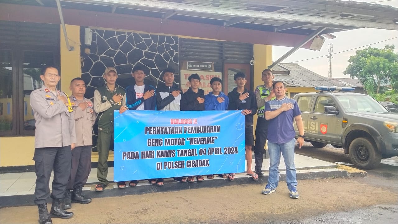 Genk Motor Neverdie Mengumumkan Pembubaran Diri di Depan Pihak Kepolisian