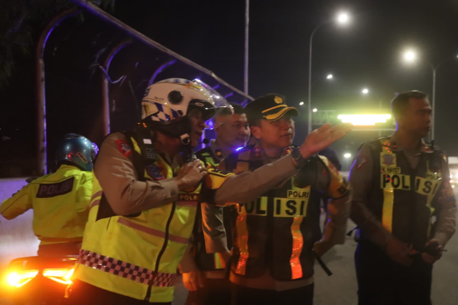Polres Sukabumi Kembali Laksanakan One Way Sepenggal di Malam Hari, Arus Lalulintas kembali lancar