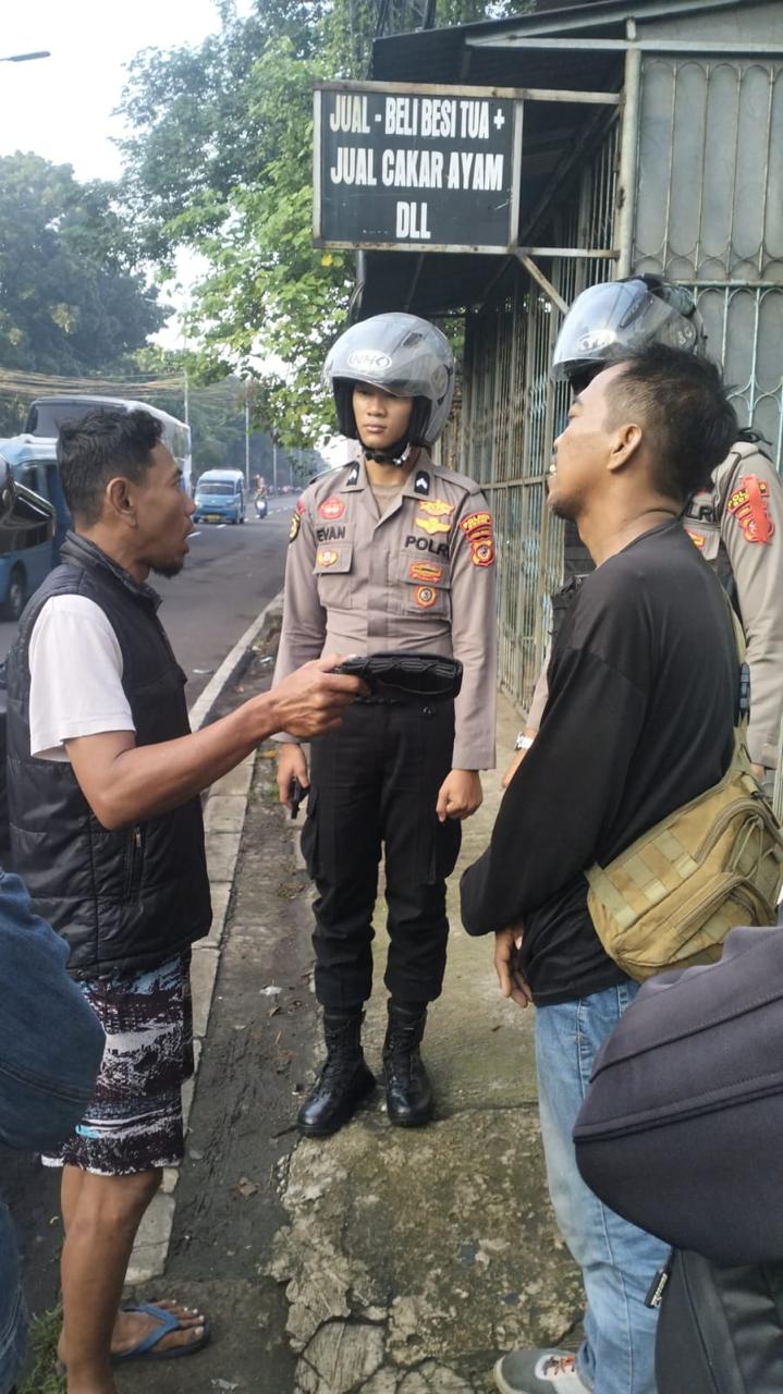 Polsek Cibinong Tindak Lanjutti Aduan Masyarakat Adanya Pencurian Sepeda Motor