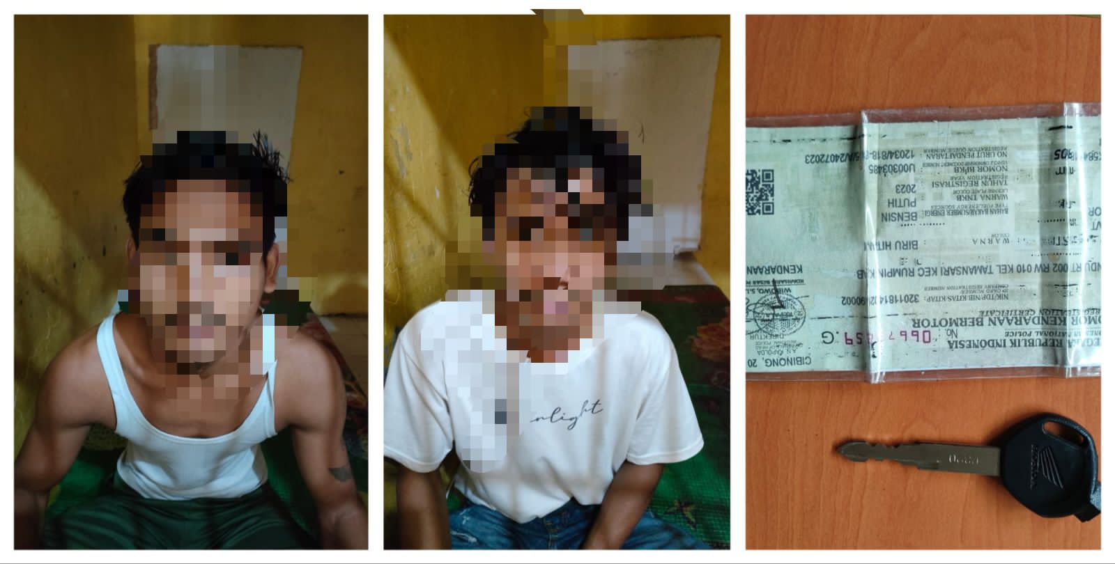 Polsek Rumpin Ungkap perkara tindak pidana pencurian dengan Pemberatan