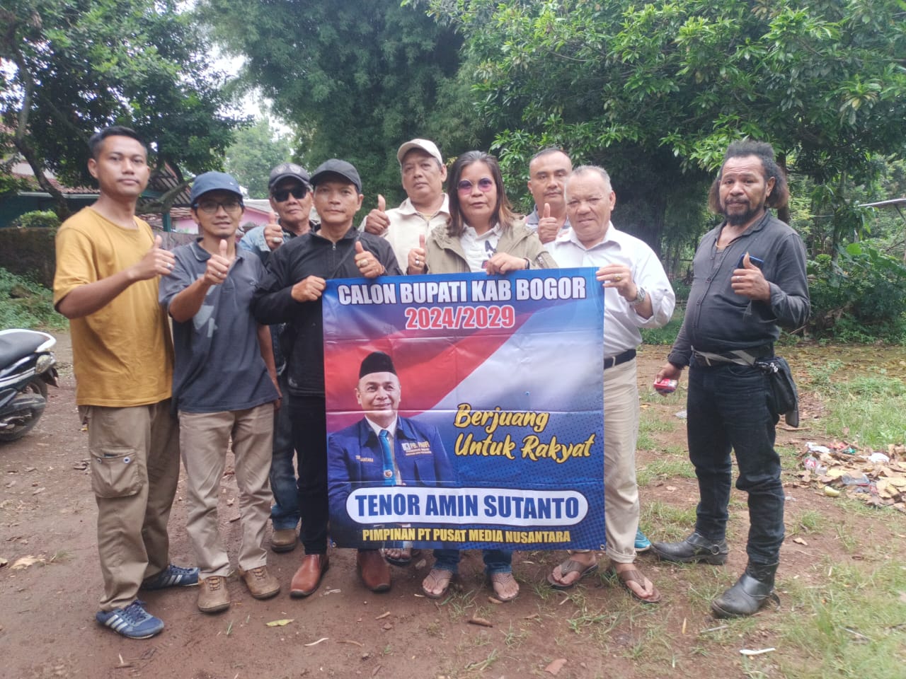 Tenor Amin Sutanto Memantapkan Diri Berangkat Menjadi Calon Bupati Bogor Dari Jalur Independen, Butuhnya Penyegaran Dalam Segala Bidang di Kabupaten Bogor