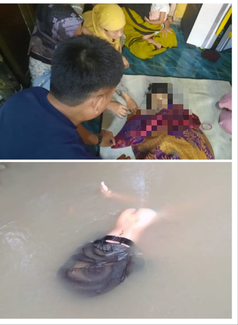 POLSEK JONGGOL TINDAK LANJUT ASANYA PENEMUAN ORANG MENINGGAL DUNIA DIDUGA TERPLESET SEDANG BUANG AIR BESAR