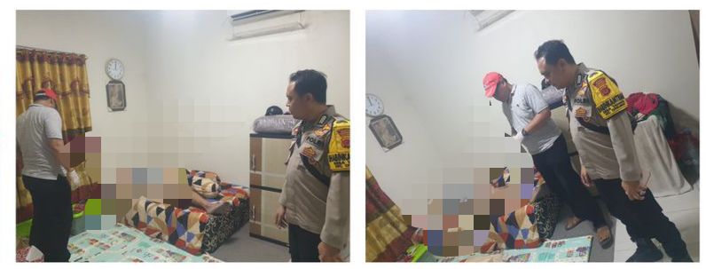 Polsek Citeureup Lakukan Investigasi Terkait Penemuan Mayat di Rumah Kontrakan
