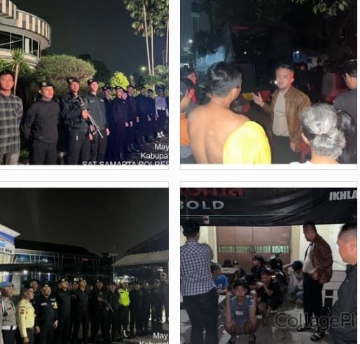 Polres Bogor Laksanakan Patroli Gabungan KRYD Tiga Pilar Ciptakan Keamanan Kamtibmas Wilayah Hukum Kabupaten Bogor