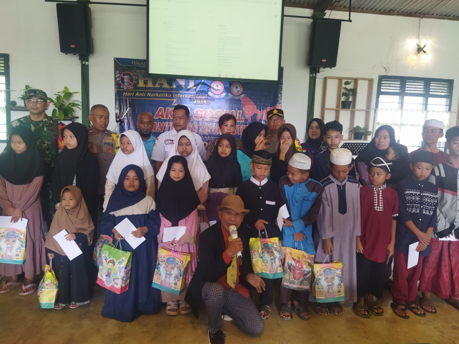 Memperingati HANI dan Pengukuhan Ketua DPKC Ciawi IPWL GMDM Gelar Acara Santunan Anak Yatim