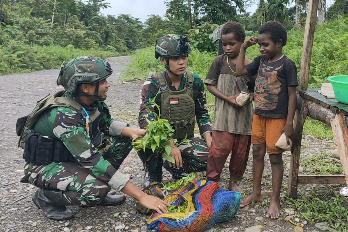 SATGAS HABEMA GELAR HARI BERKAT, WARGA MATOA ANTUSIAS