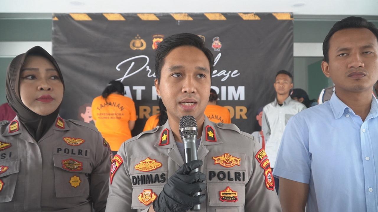 BERANTAS JUDI ONLINE POLRES BOGOR BERHASIL TANGKAP PARA PELAKU