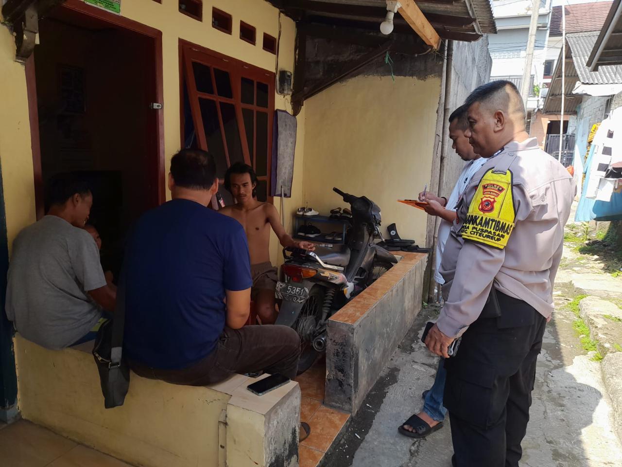 Polsek Citeureup Tindak Cepat Respon Laporan Terkait Dugaan Tawuran Melalui Rekaman CCTV di Jl. Kranggan Puspasari