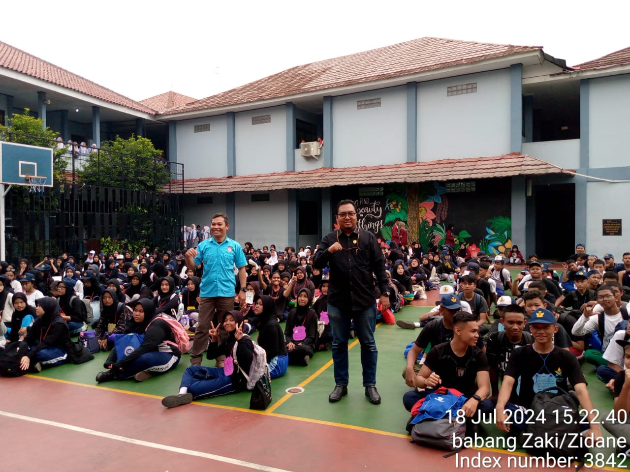 IPWL GMDM Kota Depok Gelar Acara Penyuluhan Bahaya Narkoba dan Edukasi Hukum di SMAN 8