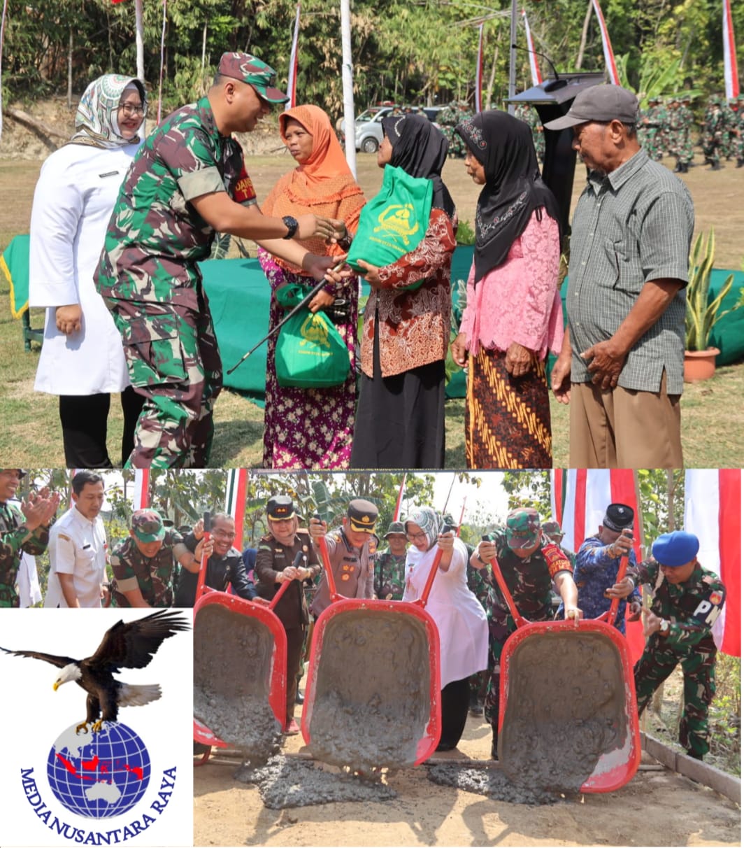 Kolaborasi Pemerintah Daerah, TNI dan Rakyat Dalam Rangka Program TNI Manunggal Membangun Desa (TMMD) di Sragen
