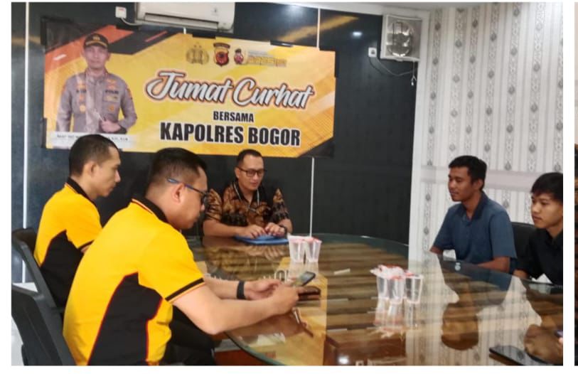 Kegiatan Jumat Curhat Polres Bogor: Masih Mendominasi Dalam Giat Menyerap Aspirasi dan Menjalin Komunikasi Dua Arah dengan Warga Masyarakat