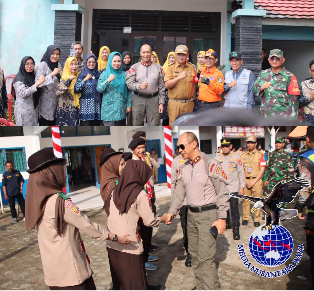 Kapolda Sumsel Lakukan Kunjungan di Kecamatan Tulung Selapan Beri arahan Ke Masyarakat dan Para Stakeholder Tetang (Karhutla)