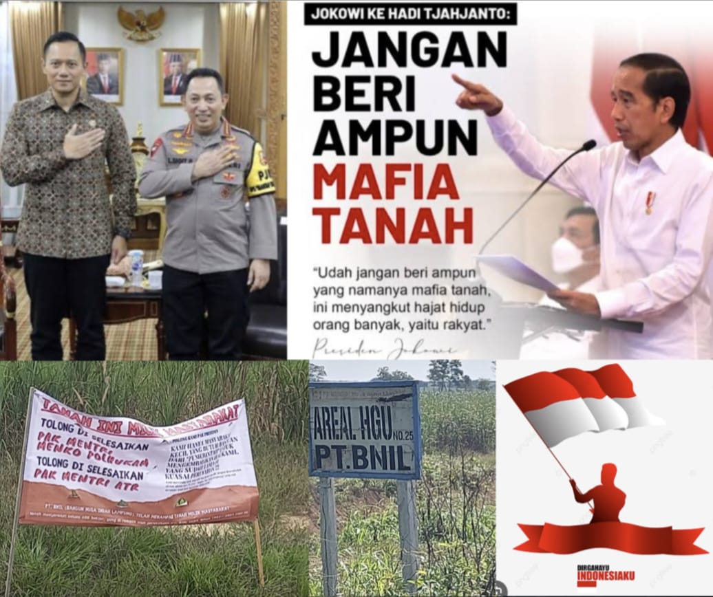 Keluhan Rakyat : Merdeka Bagi Orang Berkuasa Tidak Untuk Rakyat Kecil yang di Jajah dan di Tindas Oleh Mafia Tanah di Tulang Bawang Lampung