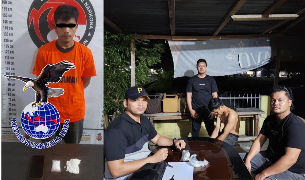 Tim Sat Narkoba Polres Simalungun Berhasil Ringkus Pengedar Sabu di Perkebunan Sawit PTPN IV Ujung Padang