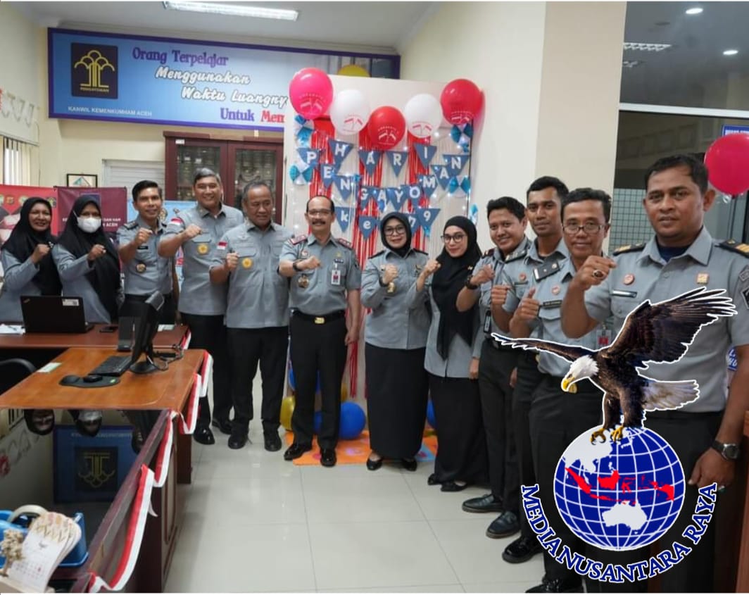 Lomba Menghias Ruangan Meriahkan Hari Pengayoman Ke-79 di Kantor Wilayah Kemenkumham Aceh