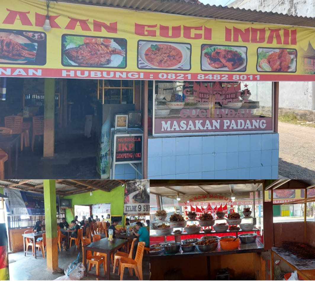 Rumah Makan Guci Indah di Lempuing Tugu Mulyo, Terkenal Murah dan Rasa Masakan Yang Lezat Khas Padang