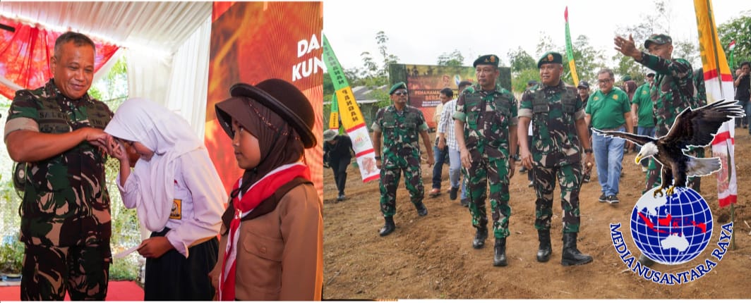 Pangkostrad Bersama Instansi Terkait Laksanakan Kegiatan Gerakan Nasional Ketahanan Pangan di Tasikmalaya