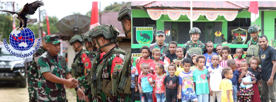 Tim Wasops Sopsad Mabesad Satgas Pamtas RI-PNG Tinjau Pos – Pos di Kabupaten Maybrat Papua