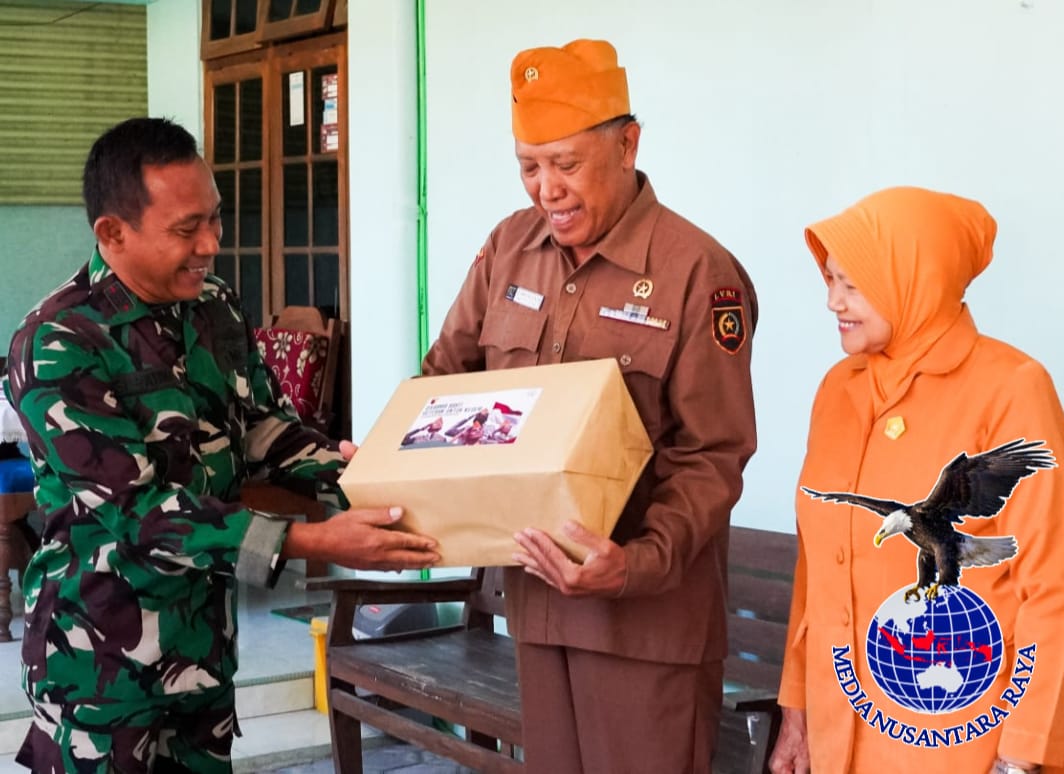 Kodim 0813 Bojonegoro Berikan Tali Asih Kepada Veteran Dalam Rangka Sambut HUT Kemerdekaan RI Ke-79 2024