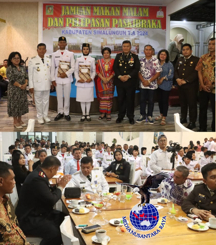 Kapolres Simalungun Hadiri Jamuan Makan Malam dan Pelepasan Paskibraka: Dorong Generasi Muda Jauhi Kenakalan Remaja dan Persiapkan Masa Depan Bangsa