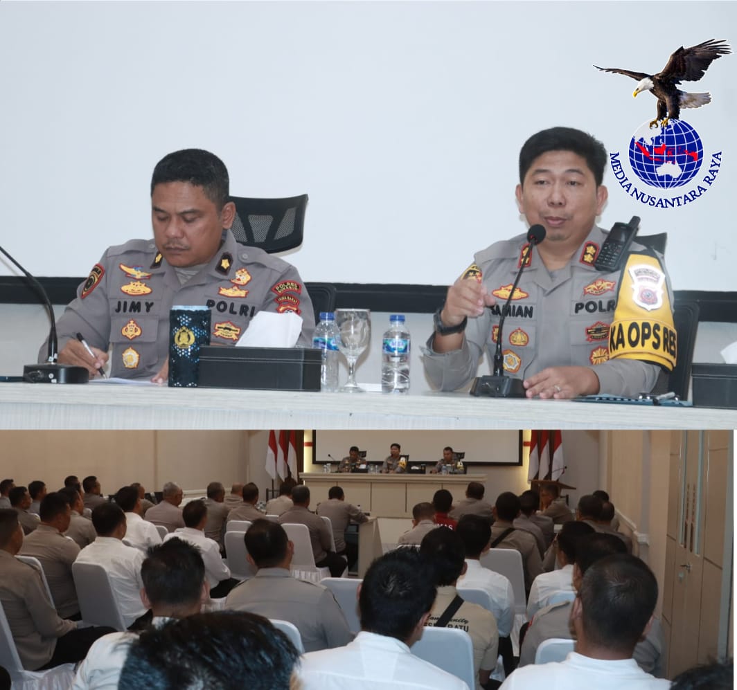 Jelang Pilkada Serentak 2024, Polres Sukabumi Gelar Rapat Koordinasi Lintas Sektoral