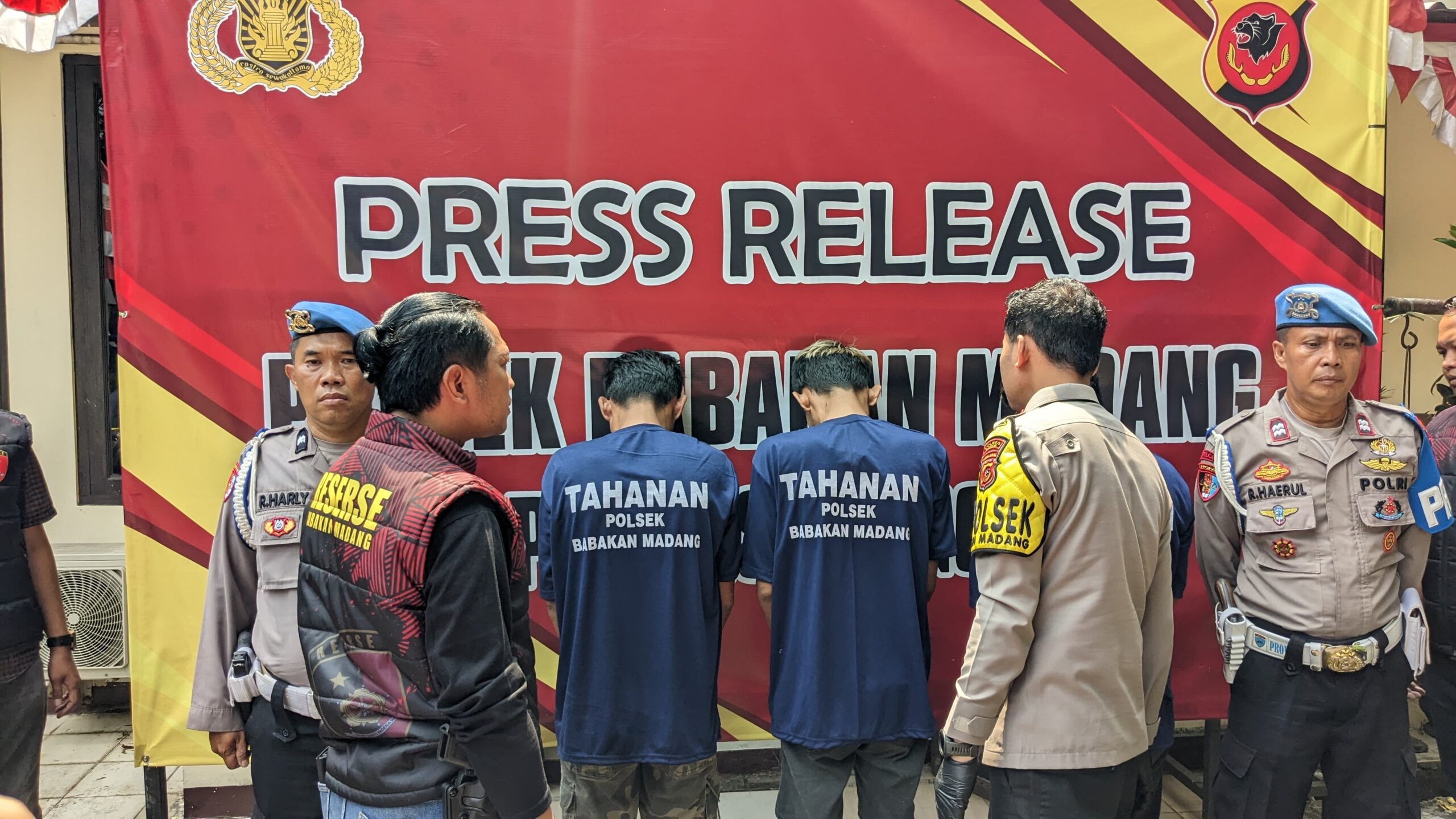 Polsek Babakan Madang Berhasil Ungkap Jaringan Pencurian Sepeda Motor di Bogor Dibongkar, Tiga Pelaku Ditangkap