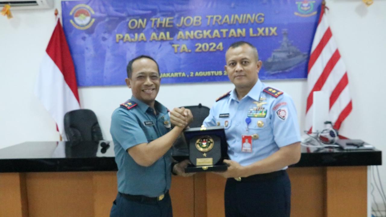 Pangkoopsud I Hadiri Pembekalan On The Job Training Paja AAL Angkatan 69 tahun 2024