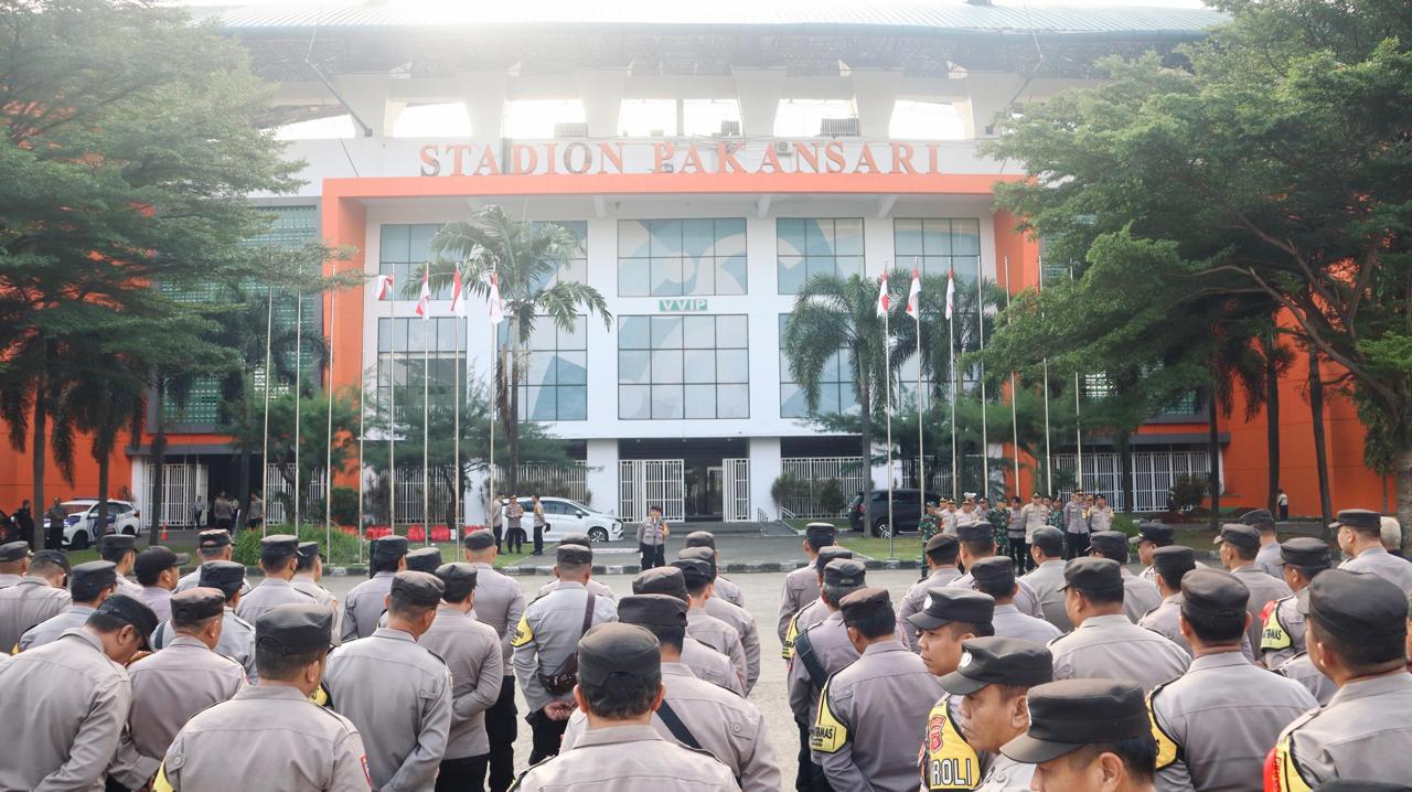 POLRES BOGOR BERSAMA 3 PYLAR LAKSANAKAN PENGAMANAN PENDAFTARAN TERAKHIR PASLON BERJALAN BAIK, LANCAR DAN KONDUSIF
