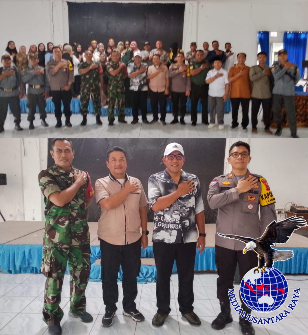 Pemdes Pancawati Mengelar Acara Tatap Muka Lepas Sambut Babinsa Yang Lama Ke Yang Baru
