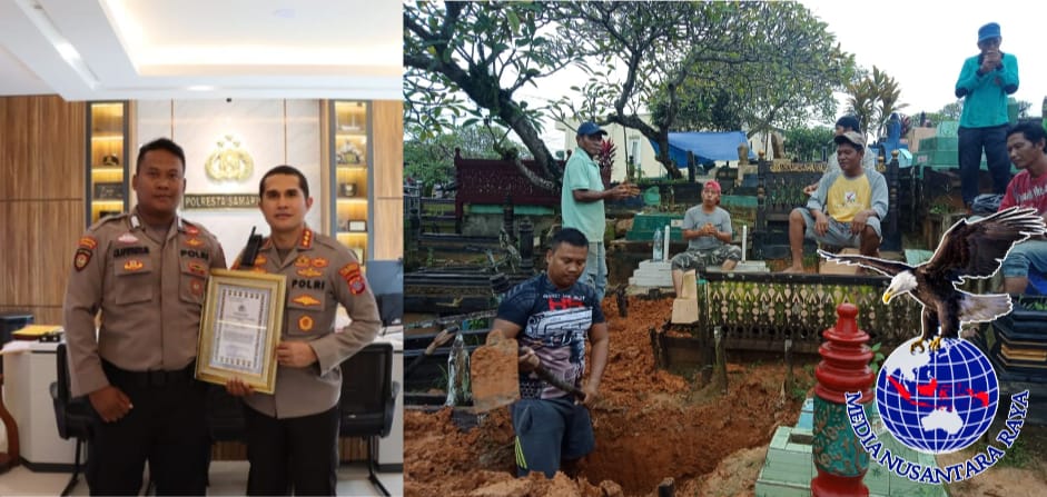 Kadivhumas Sampaikan Apresiasi Kapolri ke Anggota yang Jadi Penggali Kubur