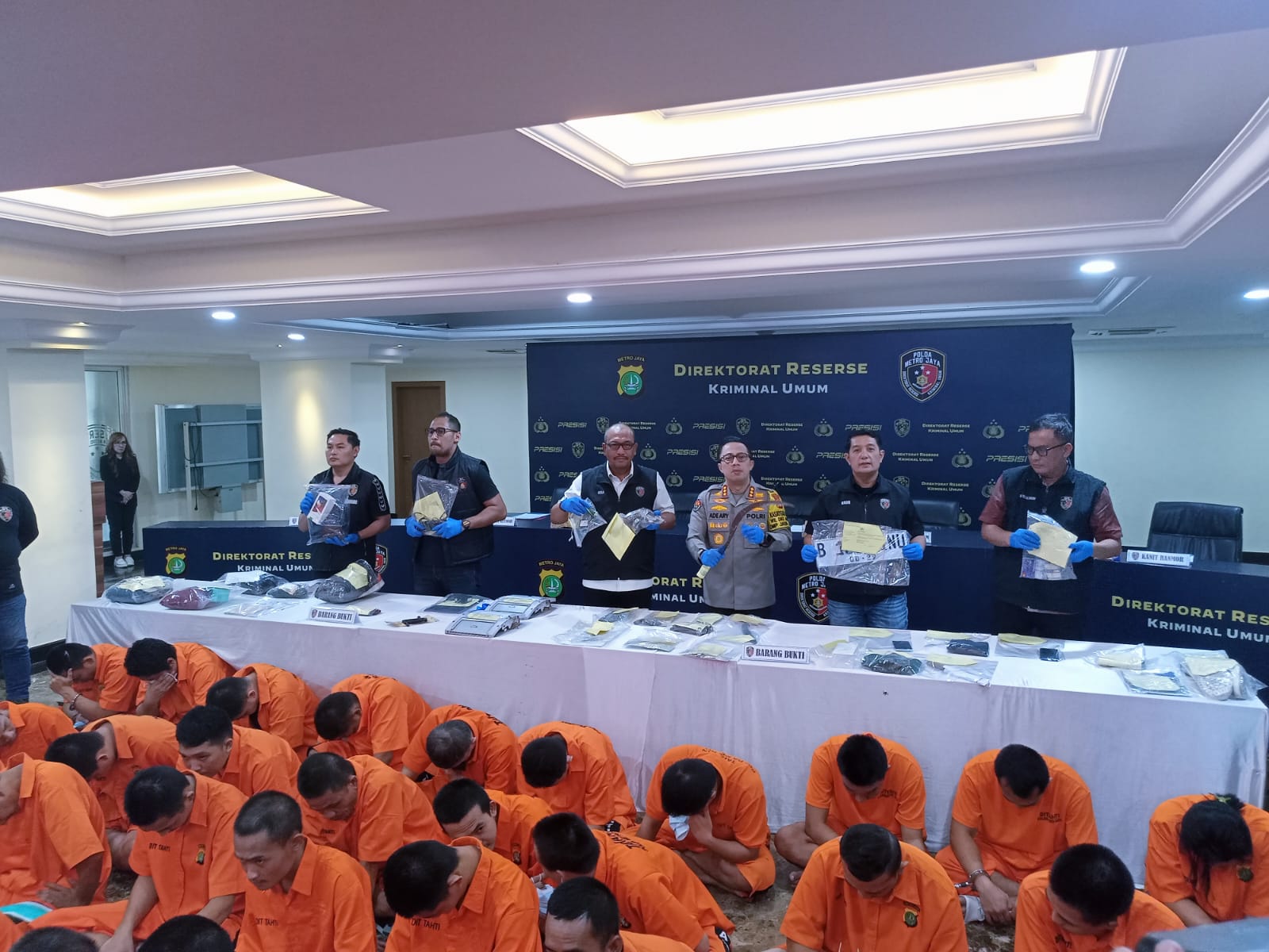 Operasi Sikat Polda Metro Jaya Ungkap 276 Kasus dan Tangkap 341 Tersangka