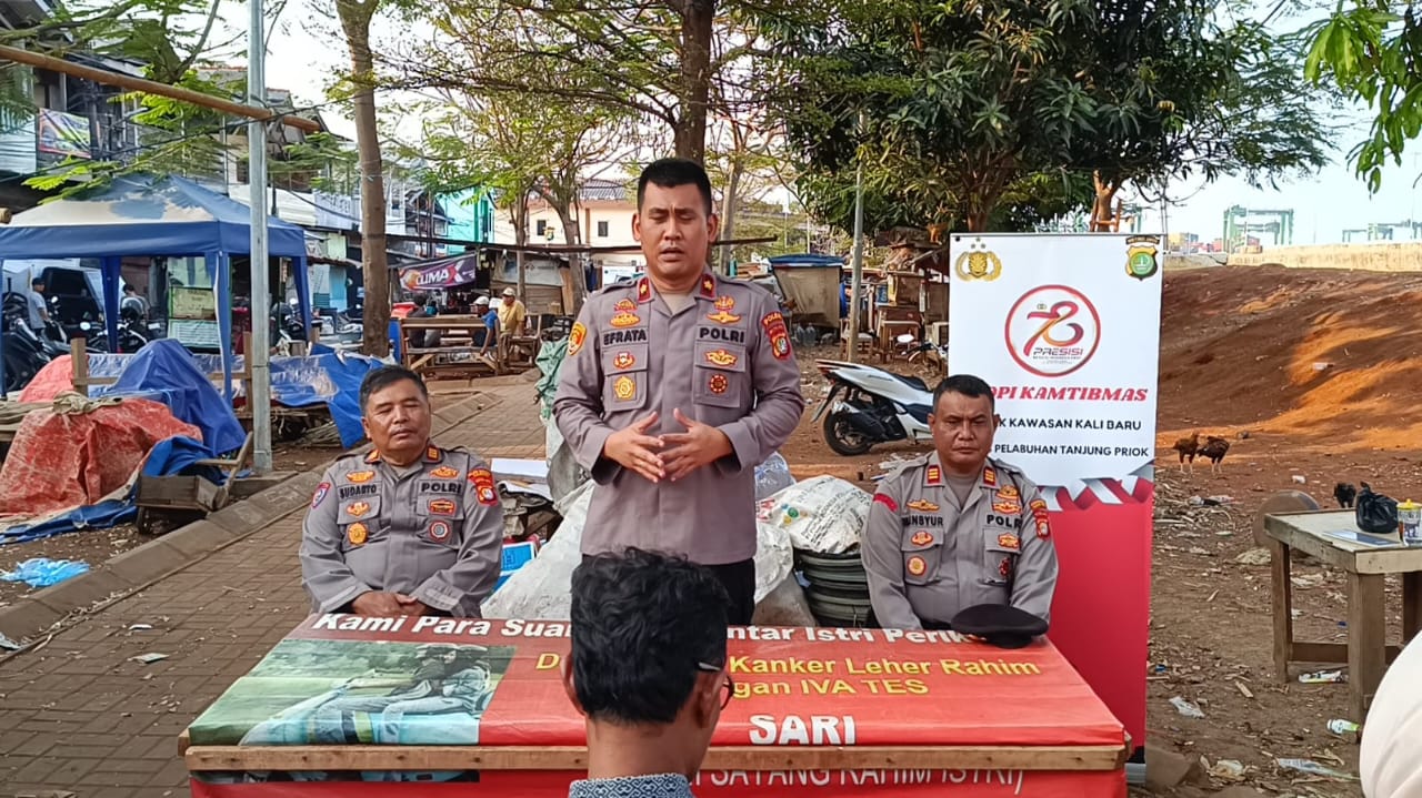 Ngopi Kamtibmas Polsek Kawasan Kali Baru untuk Pilkada Aman dan Damai
