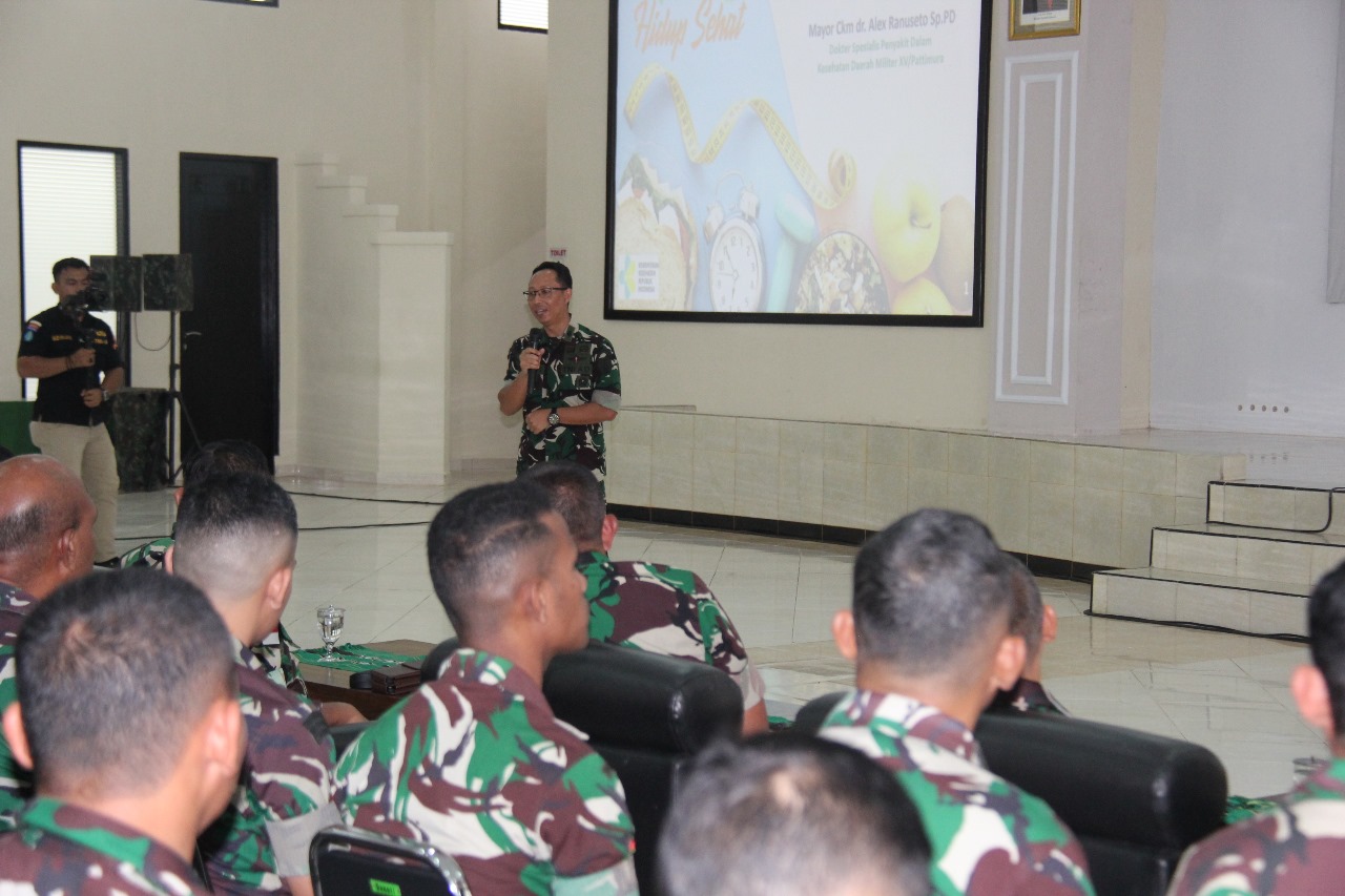 Danrem: Praktikkan Hidup Sehat Korem 151/Binaiya