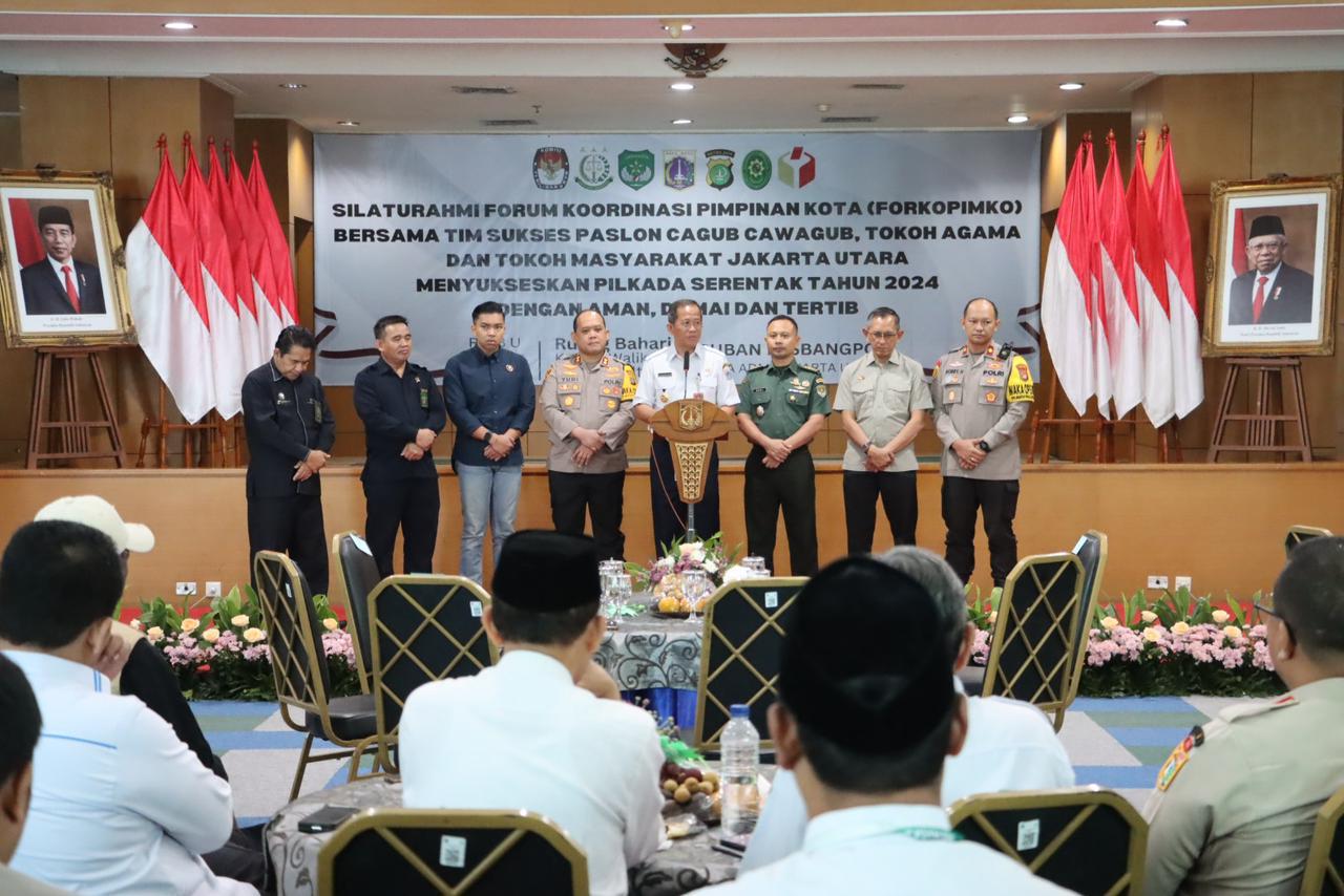 Deklarasi Pilkada Damai Forum Koordinasi Pimpinan Kota Jakarta Utara