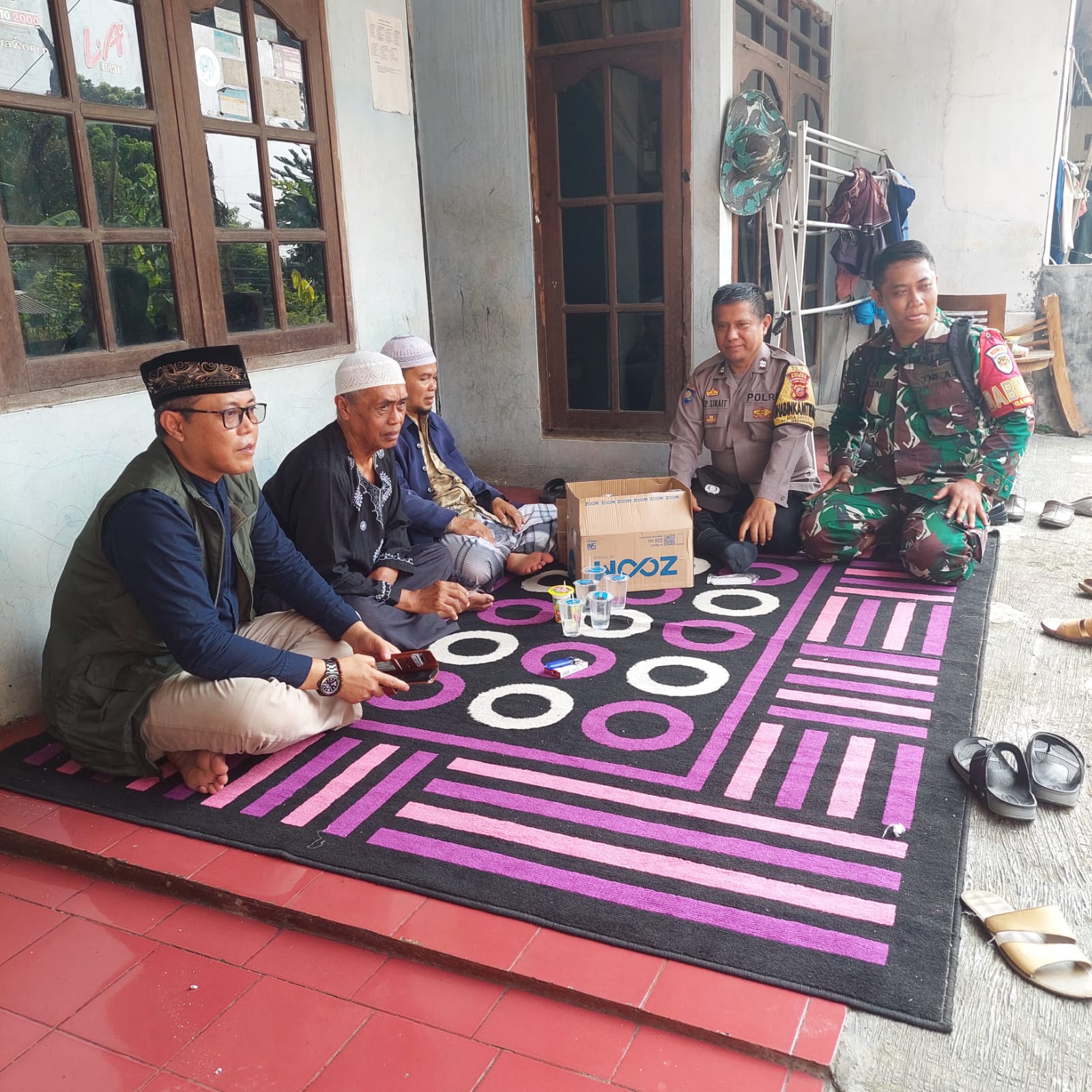 SINERGITAS TNI POLRI DALAM RANGKA COOLING SYSTEM TOKOH MASYARAKAT AJAK JAGA KONDUSIFITAS WILAYAH