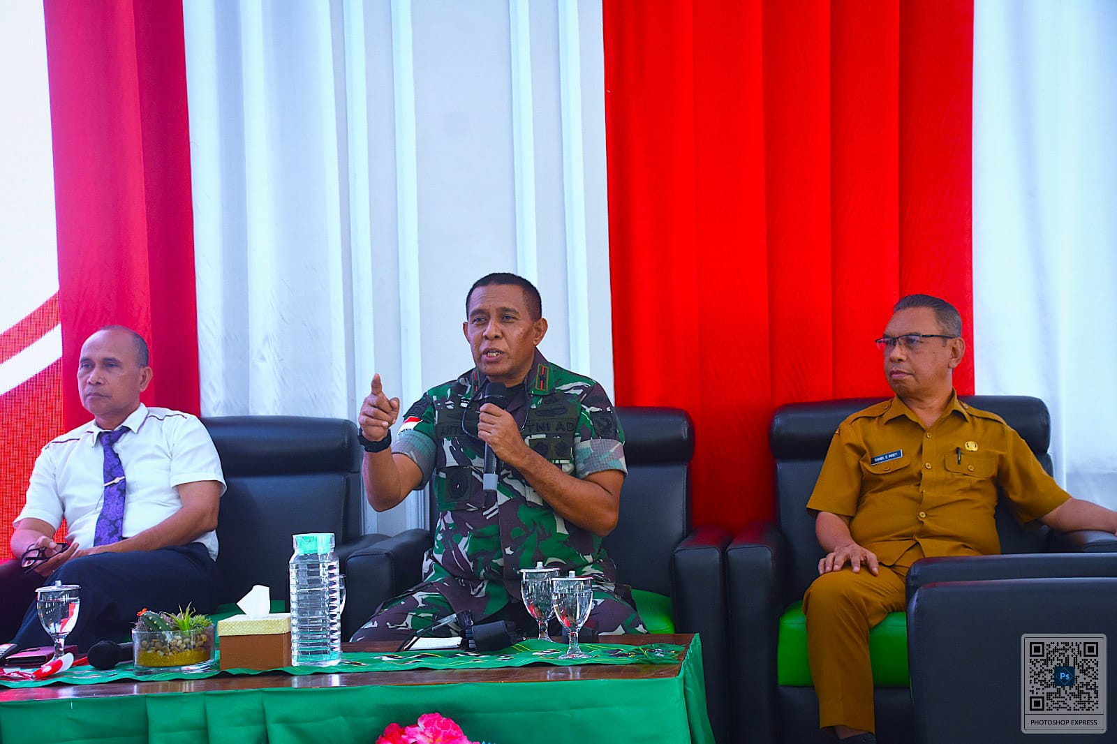 Danrem 151/Binaiya Brigjen TNI Antoninho Rangel Da Silva, S.IP., M.Han Jadi Narasumber Cegah Konflik Sosial di Ambon
