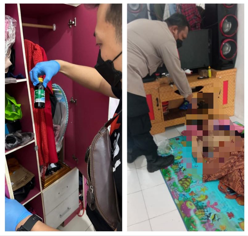 POLSEK CIBINONG BERSAMA TEAM INAFIS POLRES BOGOR DAN INSTANSI TEEKAIT OLAH TKP TERKAIT PENEMUAN JENAZAH DALAM KEADAAN MENINGGAL DUNIA DIDALAM RUMAHNYA DI DUGA SAKIT