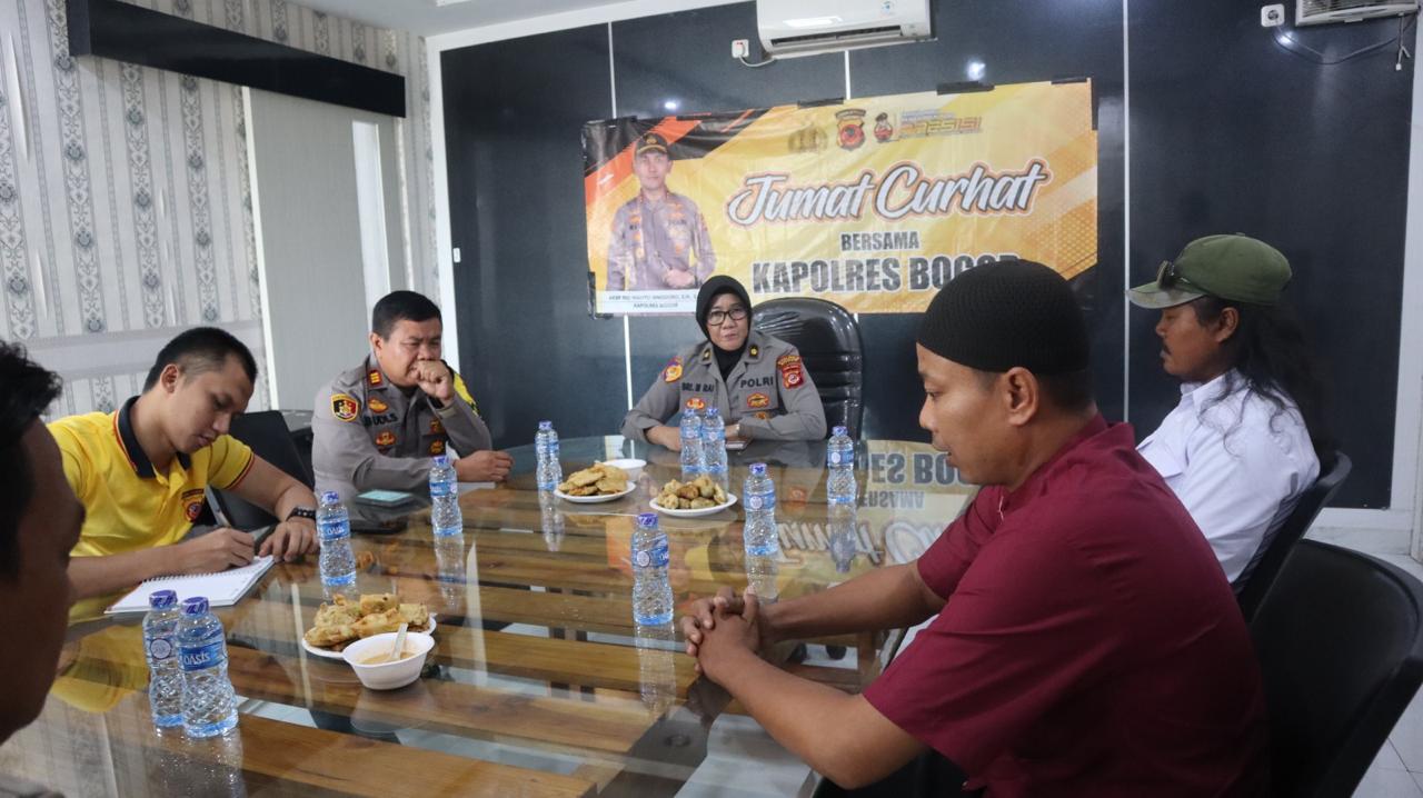 Polres Bogor Gelar Kegiatan Jumat Curhat, Masih Mendominasi Trima Curhatan Aspirasi Masyarakat Kabupaten Bogor