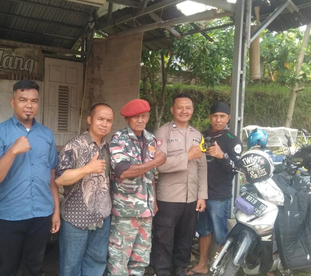 BHABINKAMTIBMAS WILAYAH HUKUM POLSEK CIJERUK DESA CIADEG CIGOMBONG GIAT COOLING SISTEM SAMBANG DIALOGIS DAN AJAK KAMTIBMAS