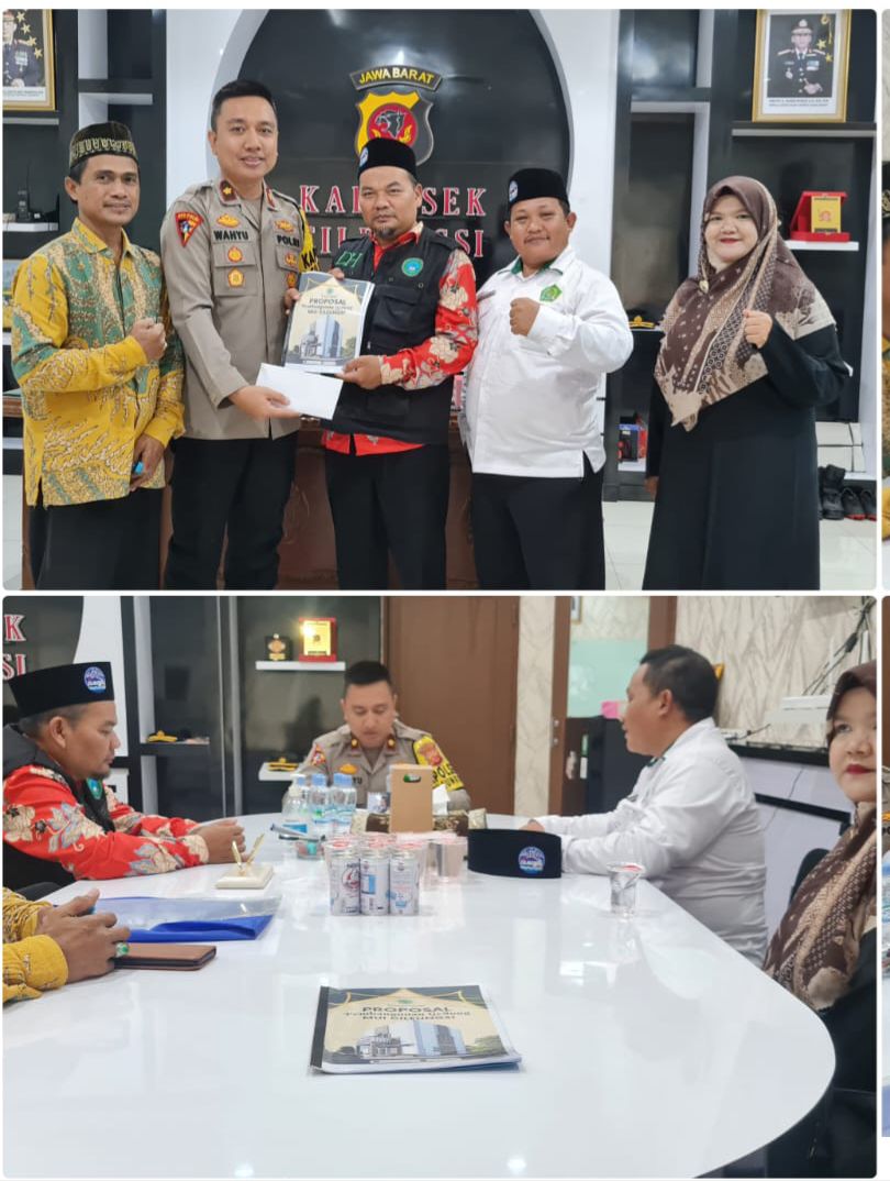 Polsek Cileungsi Langsung Di Pimpin Kapolsek Cileungsi Kegiatan Cooling System dengan Ketua MUI dan Anggota MUI pasca pelaksanaan Pilkada Tahun 2024